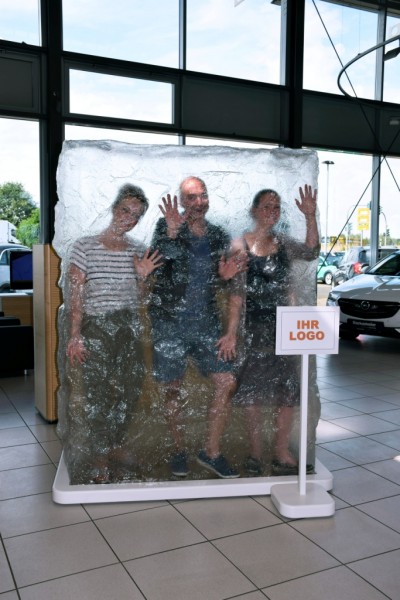 Kunsteis - Fotobox Kunsteis - Fotobox