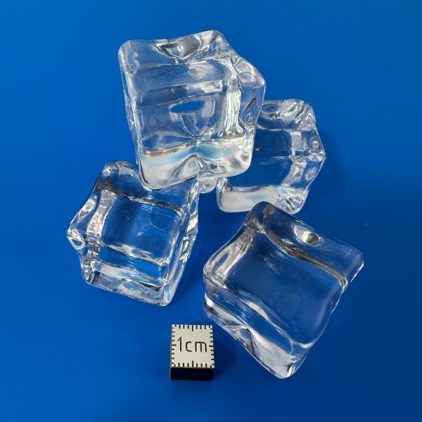 Kunststoff - Eiswürfel - klar - 28mm Kunststoff - Eiswürfel - klar - 28mm
