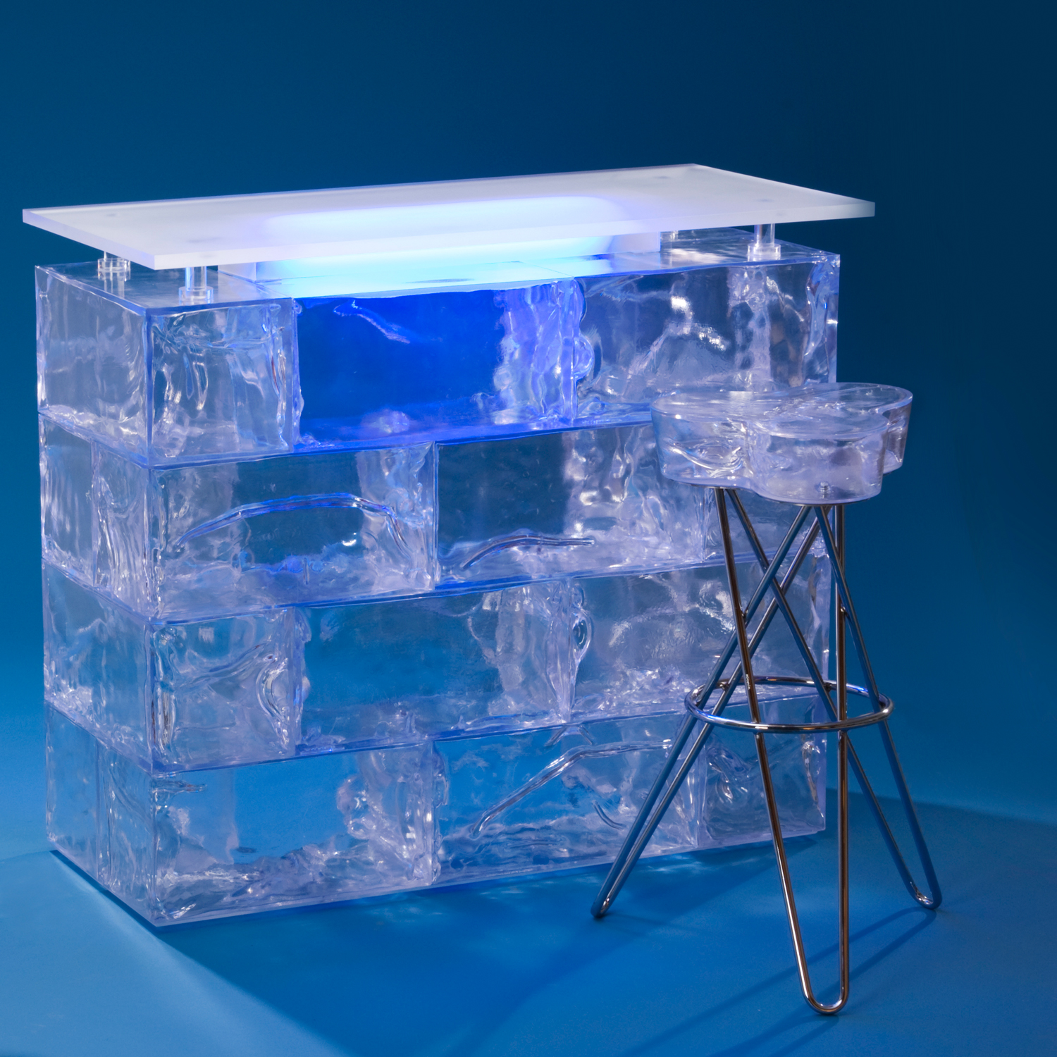Ice bar sales table