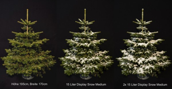 Schnee-Beispiel Tannenbaum Schnee-Beispiel Tannenbaum