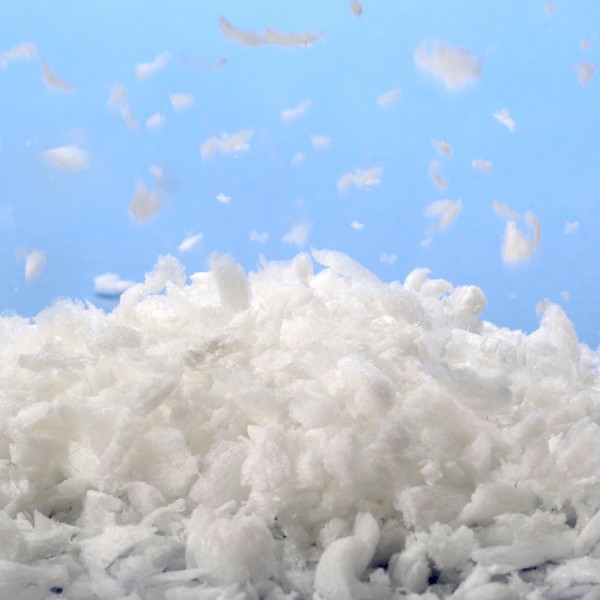 Organic Snow coarse fallend Organic Snow coarse fallend