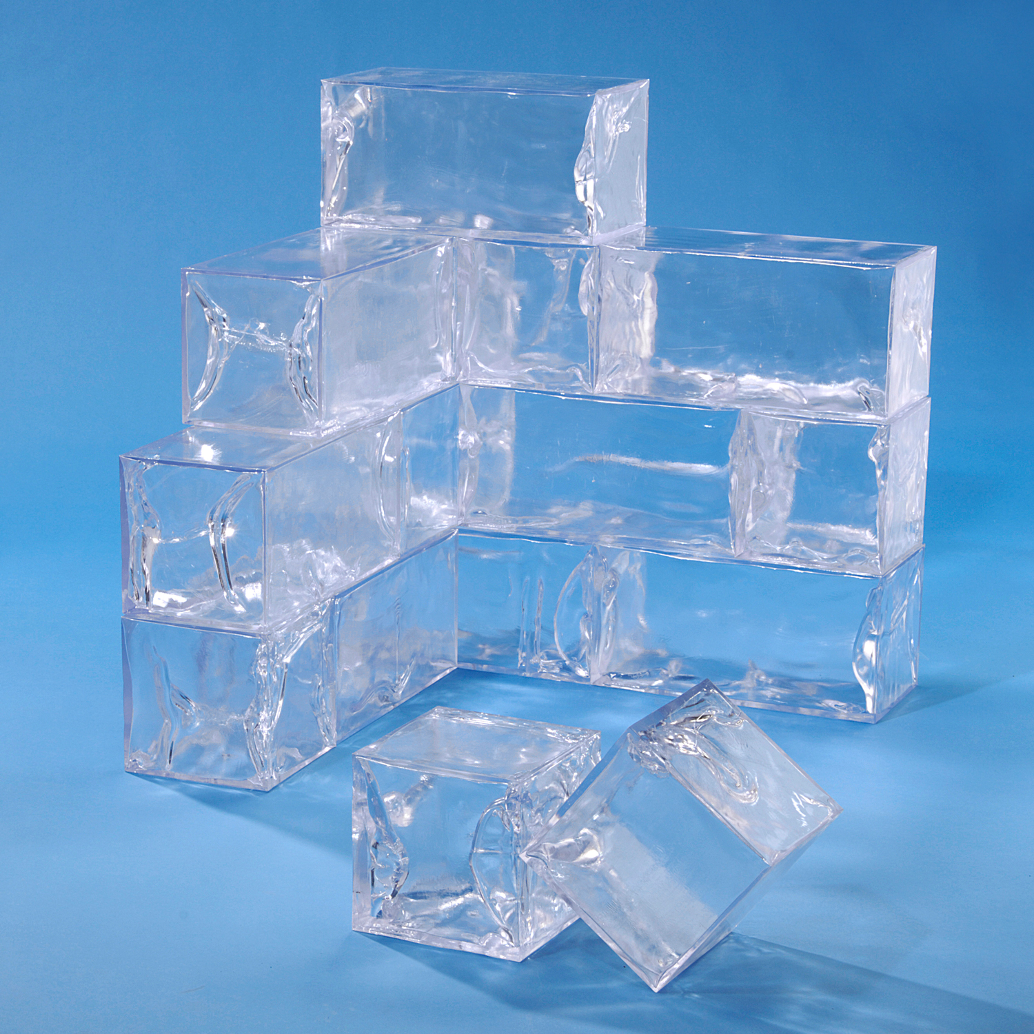 Synthetic decorative Ice Cube: from plastic